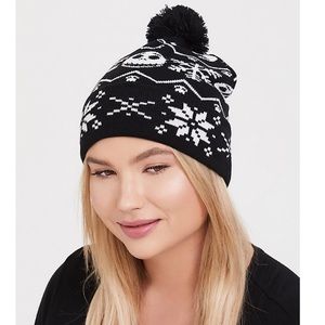 Torrid Nightmare Before Christmas Pom Beanie Hat